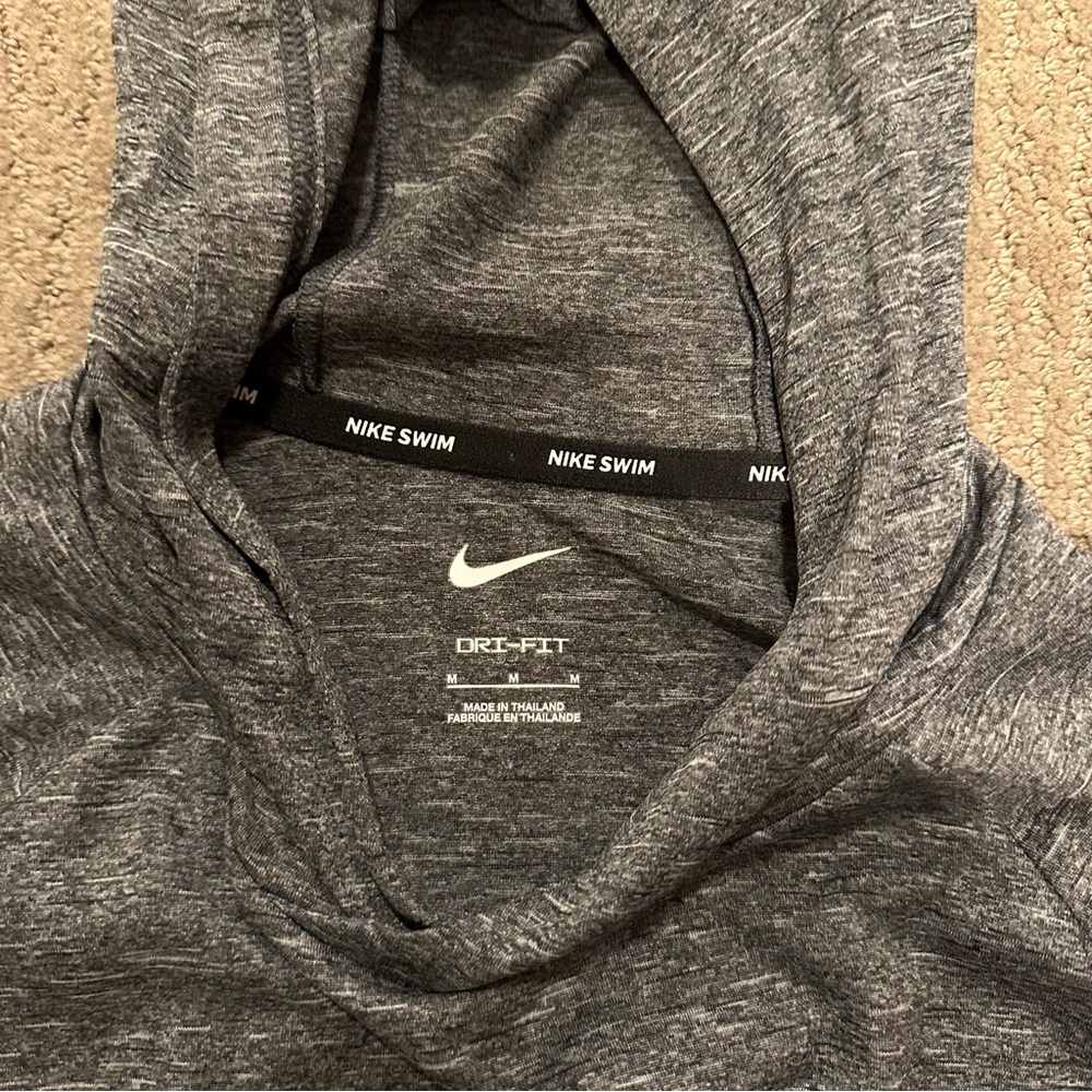 Nike Heather Grey Lightweight Pullover - image 4